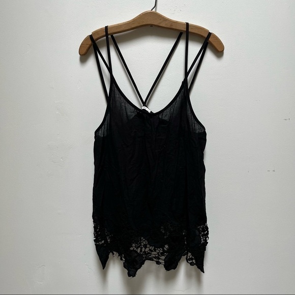 Acemi Lace Embroidered Tank - Picture 1 of 7